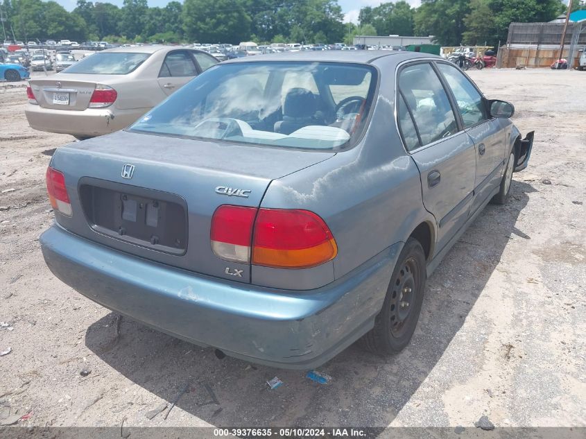 1998 Honda Civic Lx VIN: 2HGEJ6670WH580544 Lot: 39376635