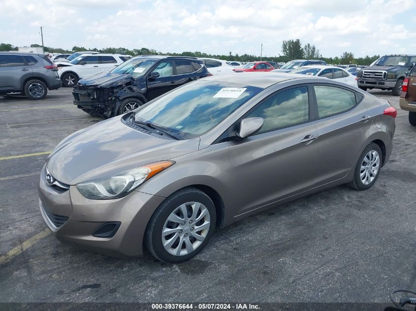 2012 Hyundai Elantra Gls VIN: 5NPDH4AE9CH140325 Lot: 39376644