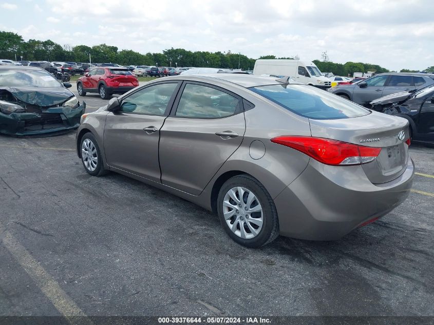 2012 Hyundai Elantra Gls VIN: 5NPDH4AE9CH140325 Lot: 39376644