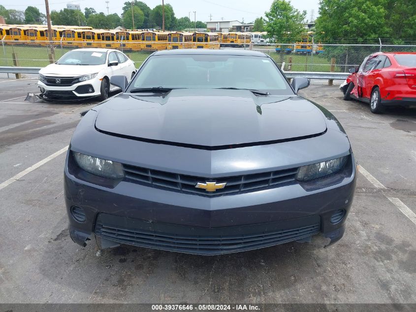 2014 Chevrolet Camaro 2Ls VIN: 2G1FA1E35E9237167 Lot: 39376646