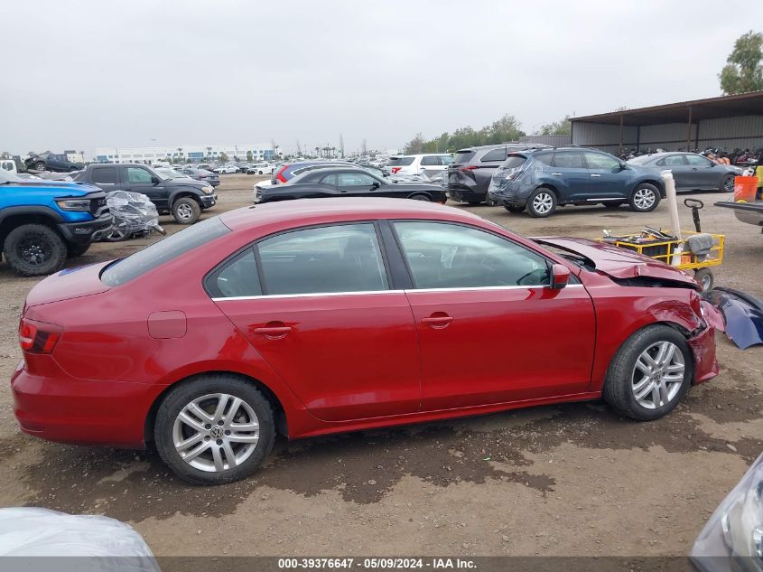 2017 Volkswagen Jetta 1.4T S VIN: 3VW2B7AJXHM248362 Lot: 39376647