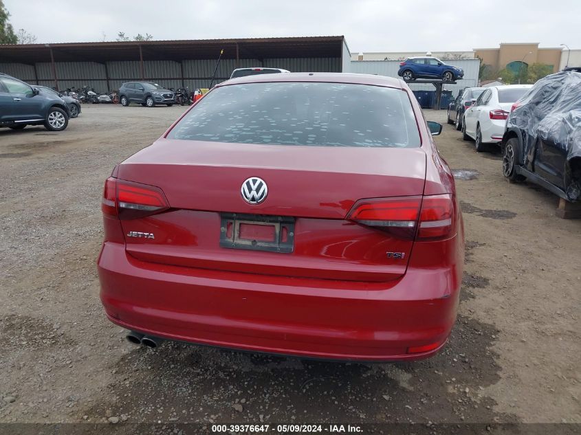 2017 Volkswagen Jetta 1.4T S VIN: 3VW2B7AJXHM248362 Lot: 39376647