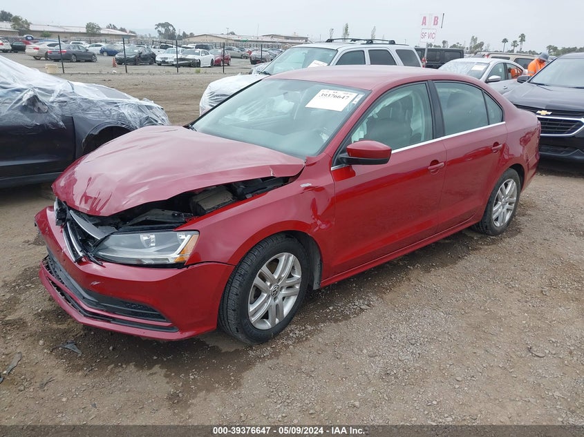 VIN 3VW2B7AJXHM248362 2017 VOLKSWAGEN JETTA 1.4T S