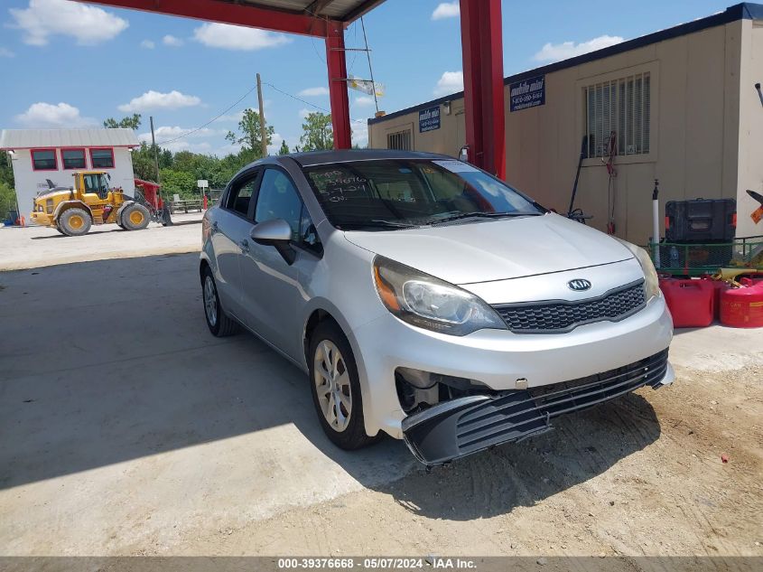 2016 Kia Rio Lx VIN: KNADM4A30G6634127 Lot: 39376668