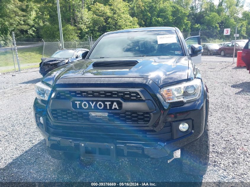 2019 Toyota Tacoma Trd Sport VIN: 5TFCZ5AN6KX180718 Lot: 39376669