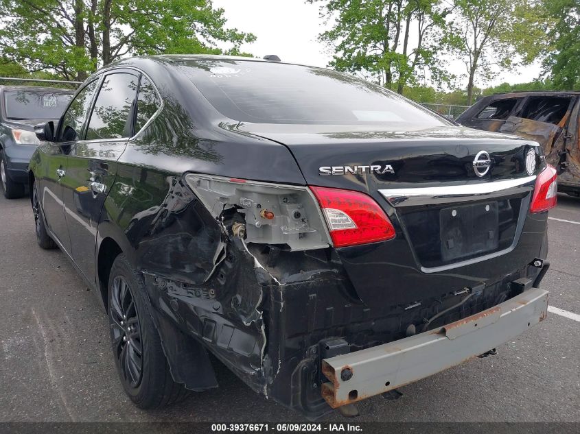2015 Nissan Sentra Sv VIN: 3N1AB7AP9FY353924 Lot: 39376671