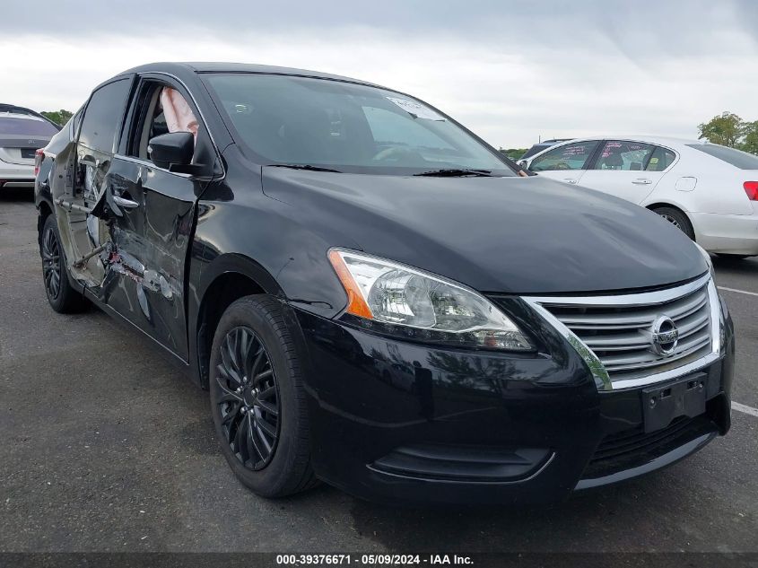 2015 Nissan Sentra Sv VIN: 3N1AB7AP9FY353924 Lot: 39376671