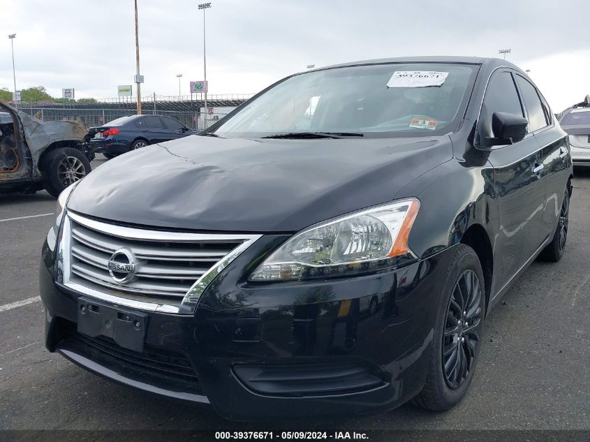 2015 Nissan Sentra Sv VIN: 3N1AB7AP9FY353924 Lot: 39376671