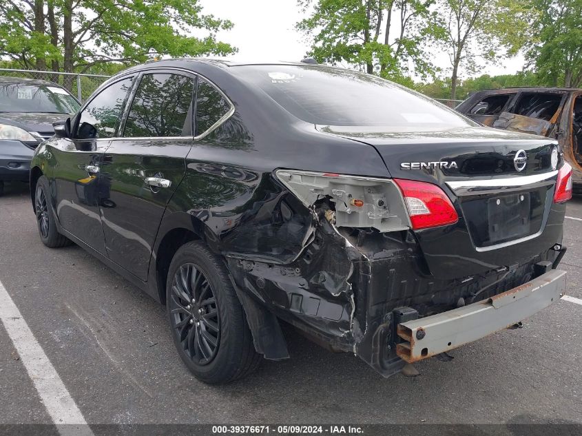 2015 Nissan Sentra Sv VIN: 3N1AB7AP9FY353924 Lot: 39376671