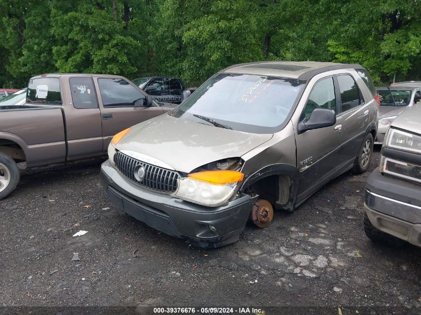 2002 Buick Rendezvous Cx VIN: 3G5DA03E12S532043 Lot: 39376676