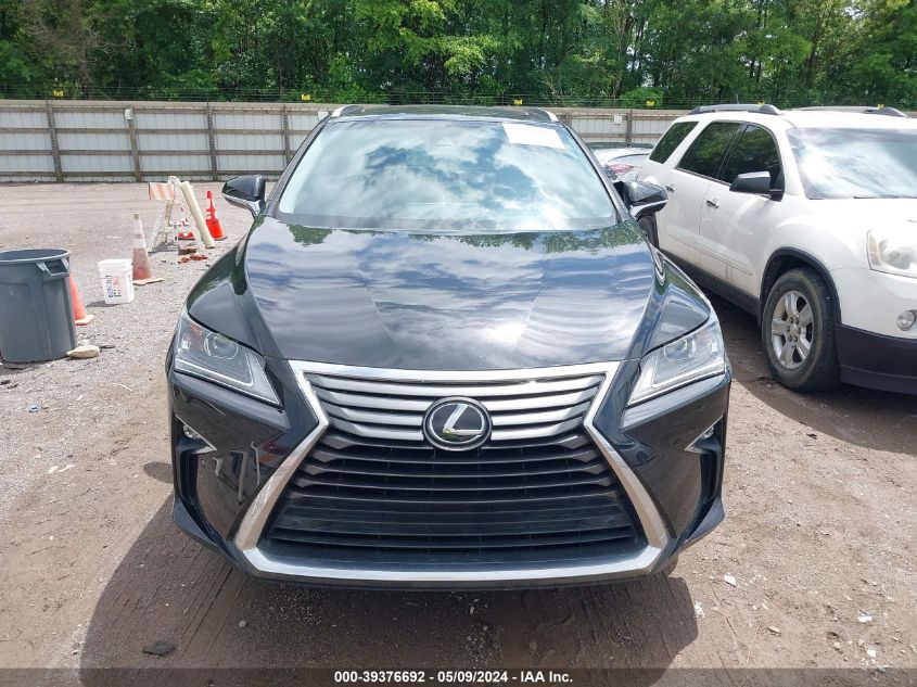 2017 Lexus Rx 350 VIN: 2T2BZMCAXHC060083 Lot: 39376692