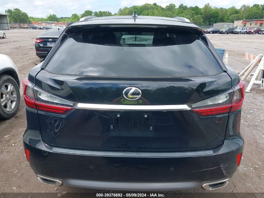 2017 Lexus Rx 350 VIN: 2T2BZMCAXHC060083 Lot: 39376692