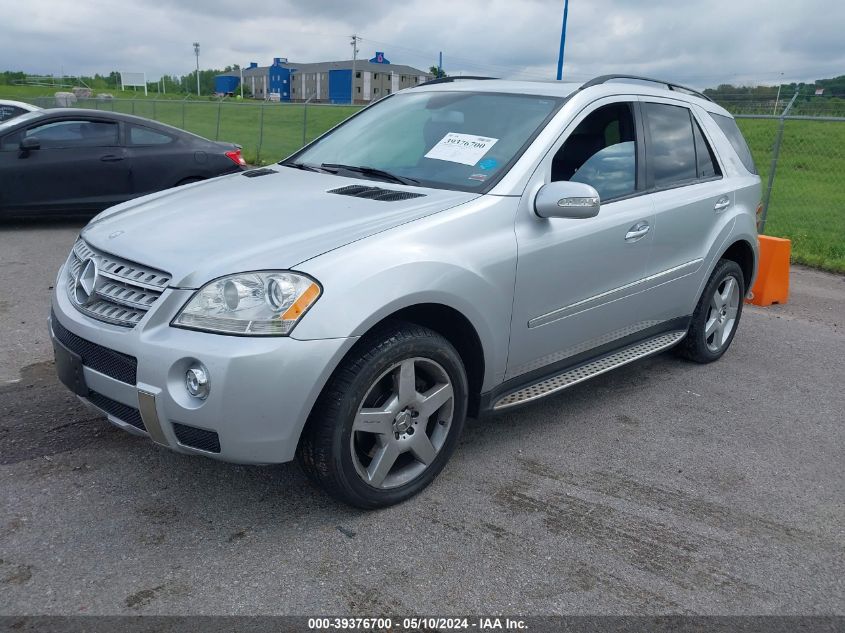 2008 Mercedes-Benz Ml 550 4Matic VIN: 4JGBB72E98A349373 Lot: 39376700