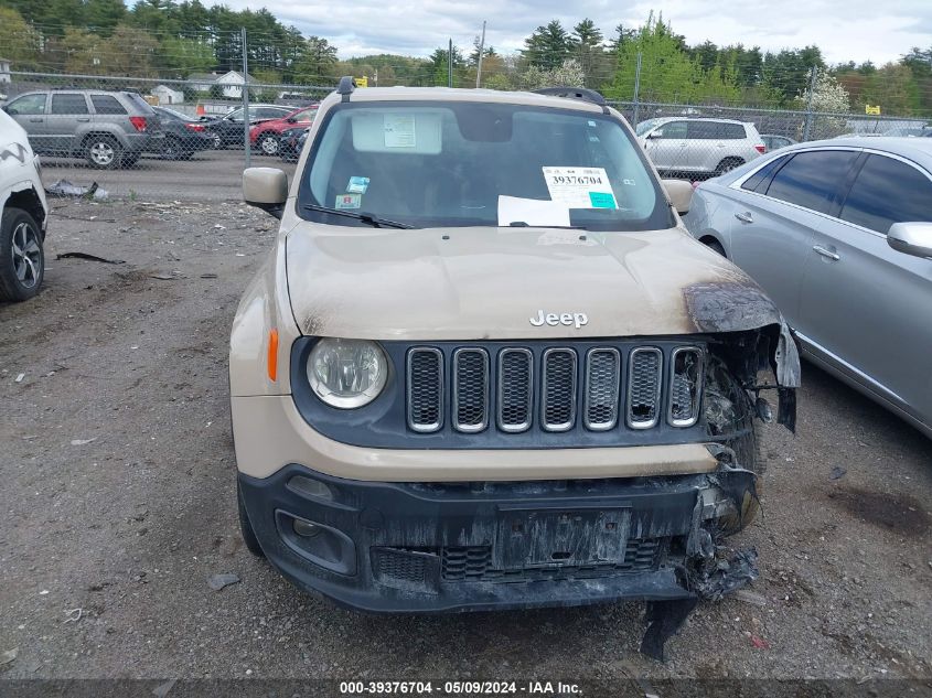 2015 Jeep Renegade Latitude VIN: ZACCJABT2FPB35149 Lot: 39376704