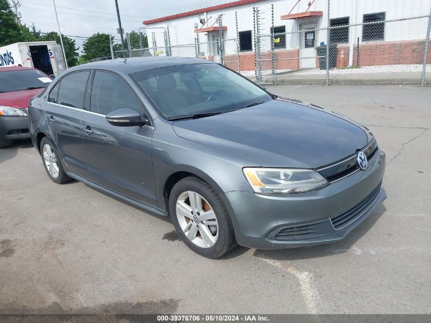 2013 Volkswagen Jetta Hybrid Sel VIN: 3VW637AJ5DM224804 Lot: 39376706