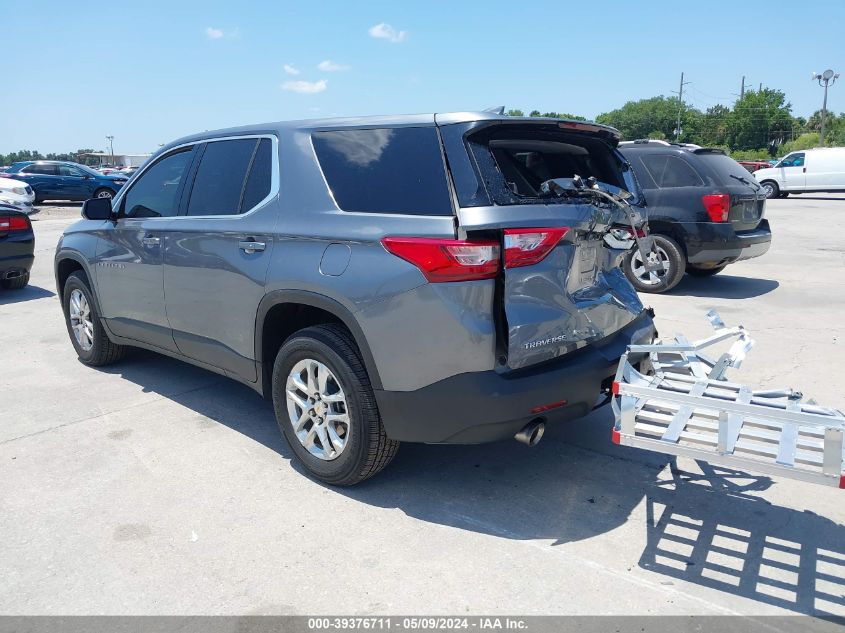 2020 Chevrolet Traverse Fwd Ls VIN: 1GNERFKW8LJ206818 Lot: 39376711