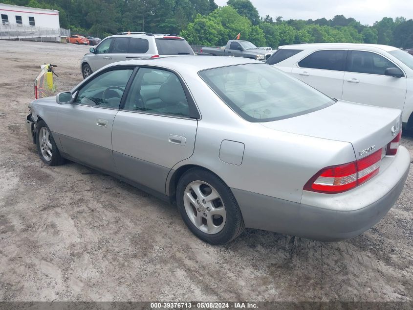 2001 Lexus Es 300 VIN: JT8BF28G810301815 Lot: 39376713