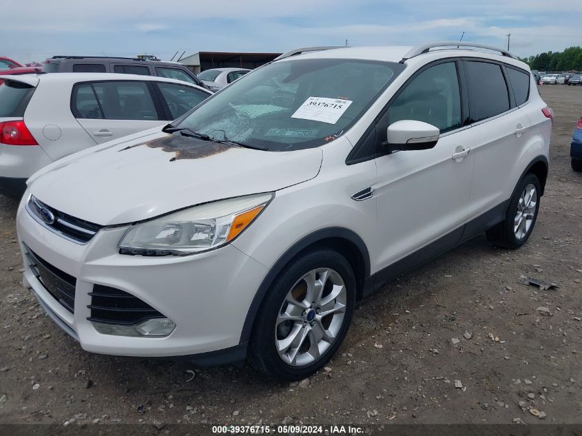 2014 Ford Escape Titanium VIN: 1FMCU0JX9EUA27075 Lot: 39376715