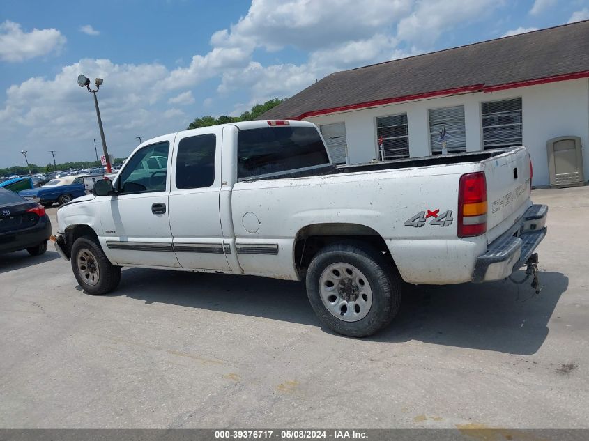 2002 Chevrolet Silverado 1500 VIN: 1GCEK19VX2E256415 Lot: 39376717