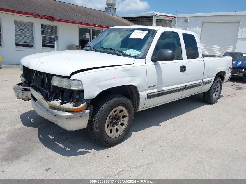 2002 Chevrolet Silverado 1500 VIN: 1GCEK19VX2E256415 Lot: 39376717