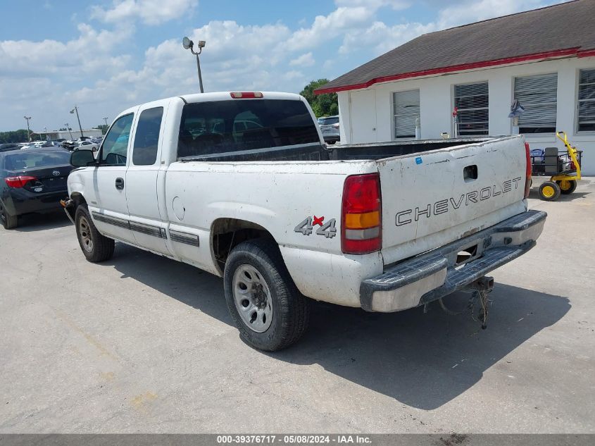 2002 Chevrolet Silverado 1500 VIN: 1GCEK19VX2E256415 Lot: 39376717