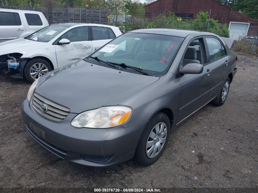 2004 Toyota Corolla Le VIN: 2T1BR32E44C265167 Lot: 39376720