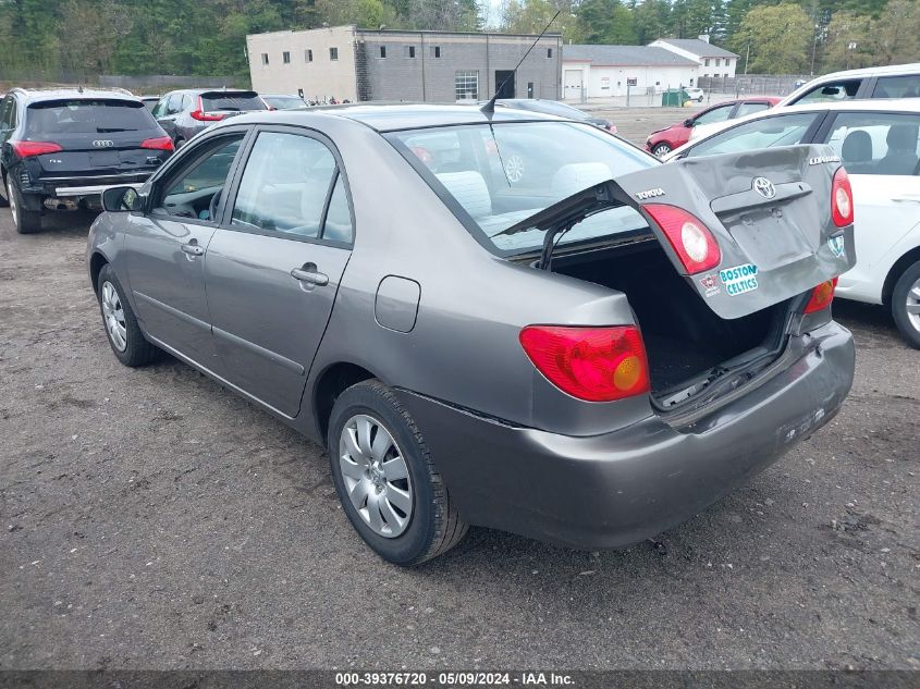 2004 Toyota Corolla Le VIN: 2T1BR32E44C265167 Lot: 39376720