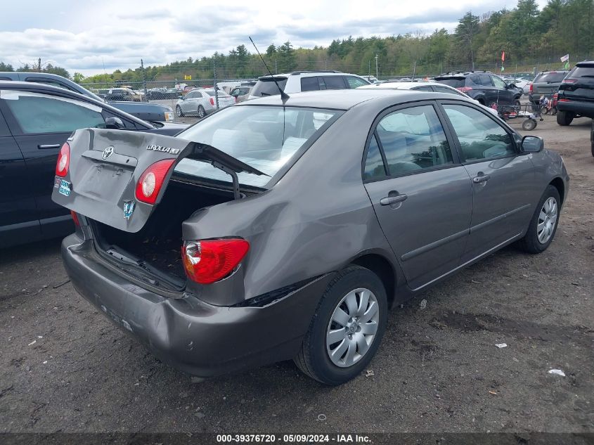 2004 Toyota Corolla Le VIN: 2T1BR32E44C265167 Lot: 39376720