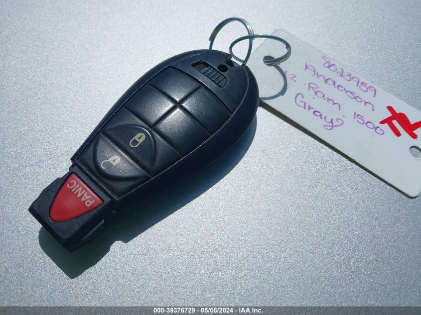 2012 Ram 1500 St VIN: 1C6RD7FT0CS266611 Lot: 39376729