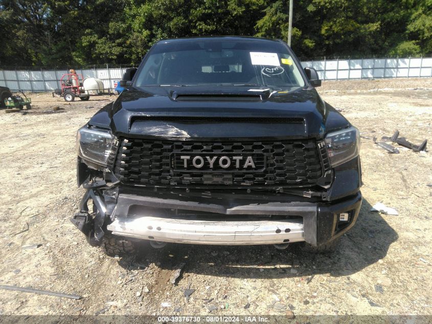 2021 Toyota Tundra Trd Pro VIN: 5TFDY5F14MX987545 Lot: 39376730