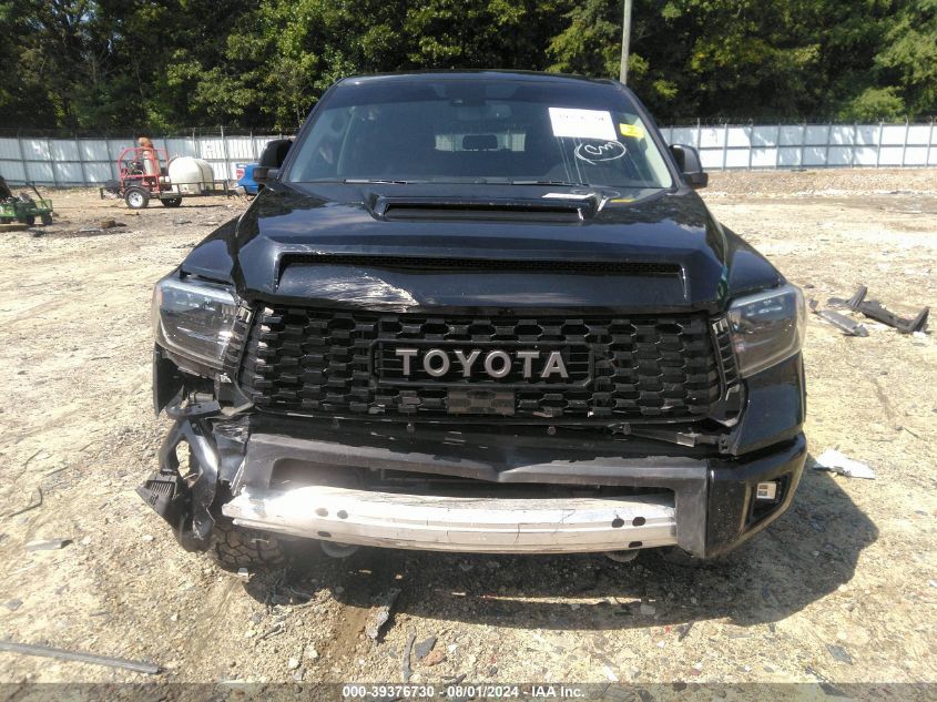 2021 Toyota Tundra Trd Pro VIN: 5TFDY5F14MX987545 Lot: 39376730