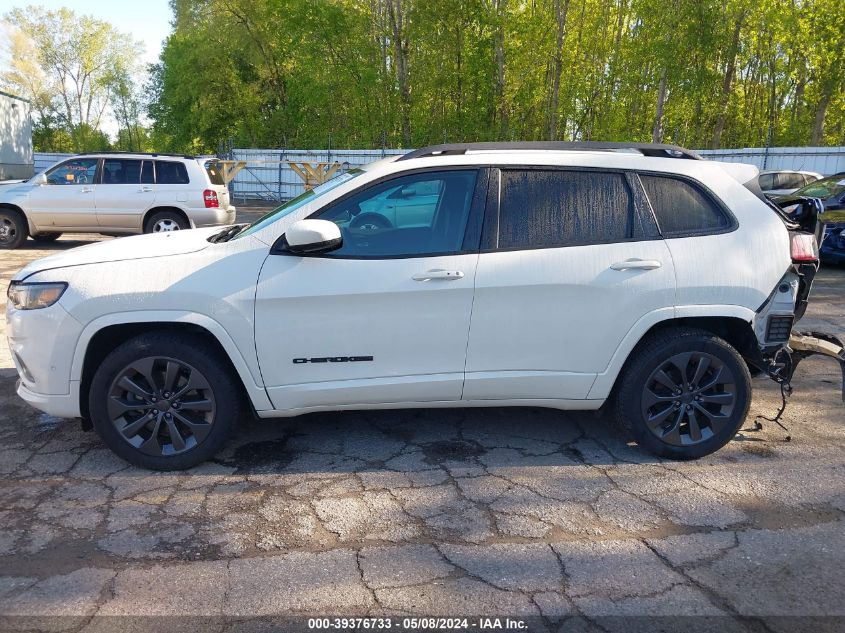 2019 Jeep Cherokee High Altitude 4X4 VIN: 1C4PJMDX6KD374263 Lot: 39376733