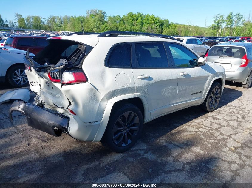 2019 Jeep Cherokee High Altitude 4X4 VIN: 1C4PJMDX6KD374263 Lot: 39376733