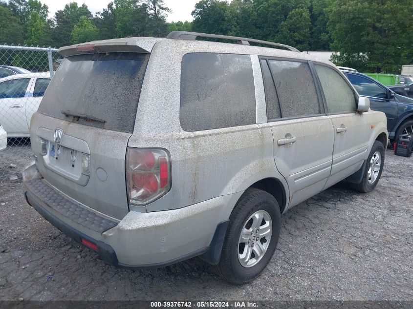 2008 Honda Pilot Vp VIN: 5FNYF28228B030746 Lot: 39376742