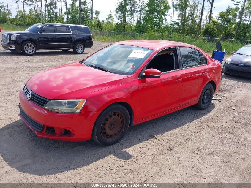 2012 Volkswagen Jetta 2.5L Se VIN: 3VWDP7AJ1CM079853 Lot: 39376743