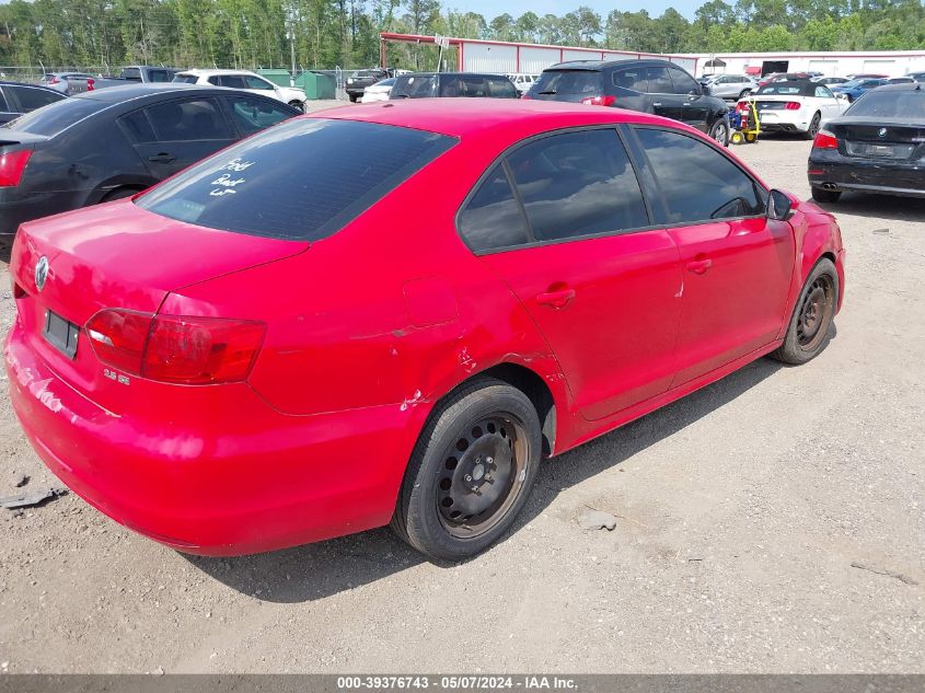 2012 Volkswagen Jetta 2.5L Se VIN: 3VWDP7AJ1CM079853 Lot: 39376743