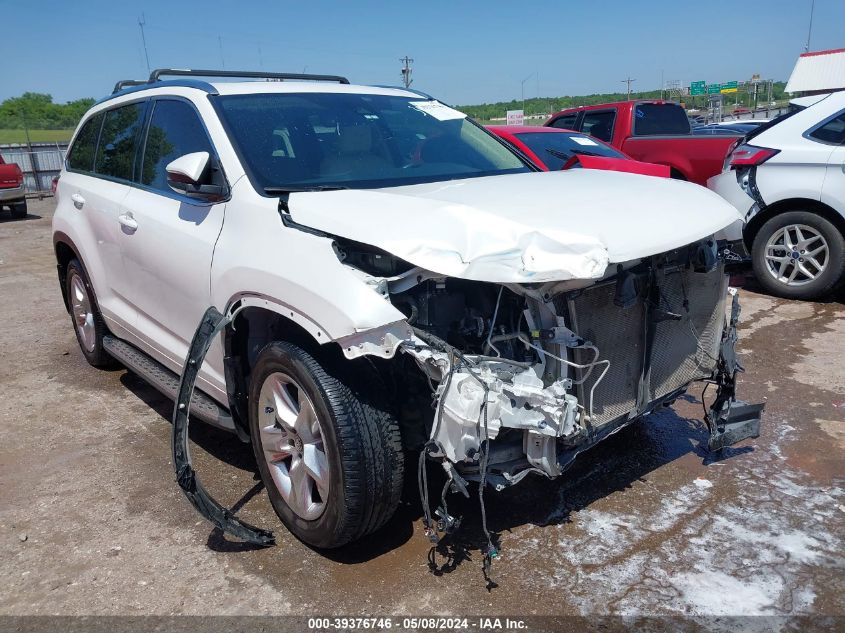 2019 Toyota Highlander Limited VIN: 5TDYZRFH0KS349413 Lot: 39376746