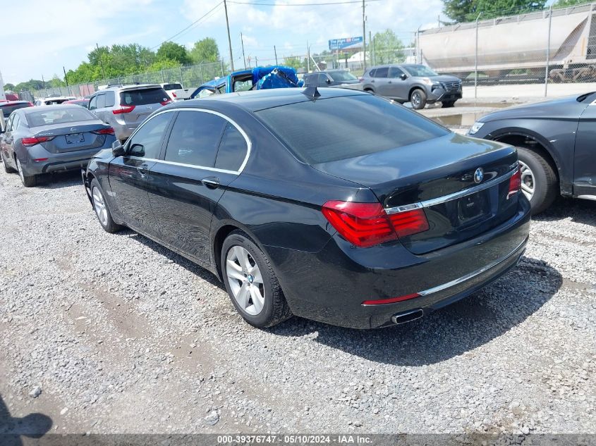 2015 BMW 740Li VIN: WBAYE4C56FD138806 Lot: 39376747