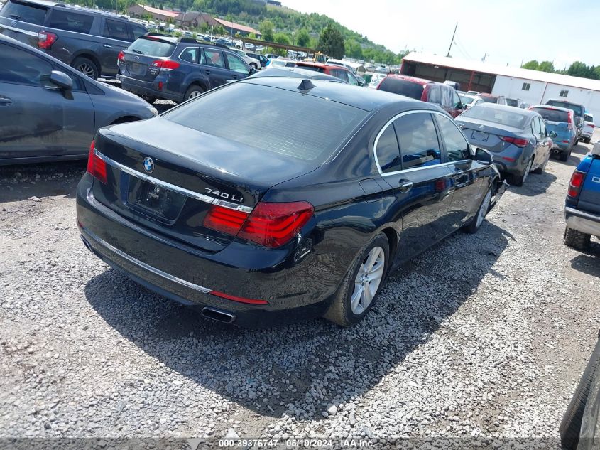 2015 BMW 740Li VIN: WBAYE4C56FD138806 Lot: 39376747