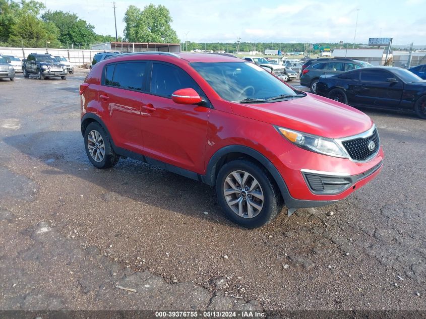 2014 Kia Sportage Lx VIN: KNDPB3AC7E7569994 Lot: 39376755