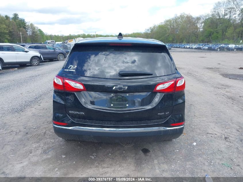 2020 Chevrolet Equinox Awd Lt 1.5L Turbo VIN: 2GNAXUEVXL6203346 Lot: 39376757