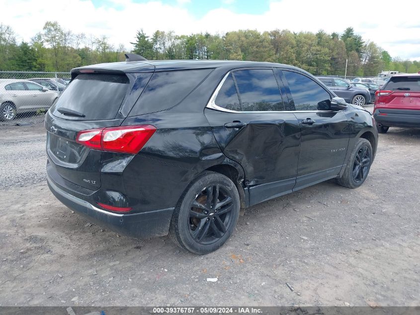 2020 Chevrolet Equinox Awd Lt 1.5L Turbo VIN: 2GNAXUEVXL6203346 Lot: 39376757