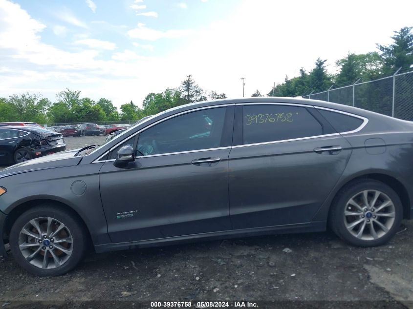 2017 Ford Fusion Energi Se Luxury VIN: 3FA6P0PU8HR409802 Lot: 39376758