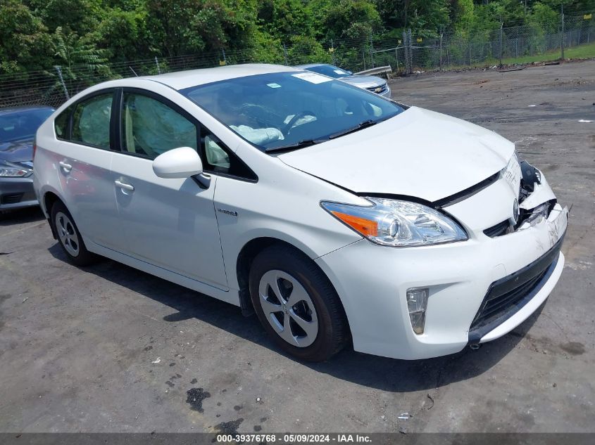 2015 Toyota Prius Two VIN: JTDKN3DU8F1950926 Lot: 39376768