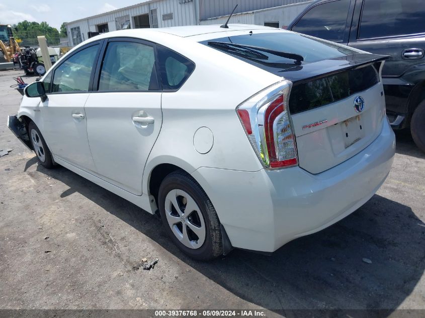 2015 Toyota Prius Two VIN: JTDKN3DU8F1950926 Lot: 39376768