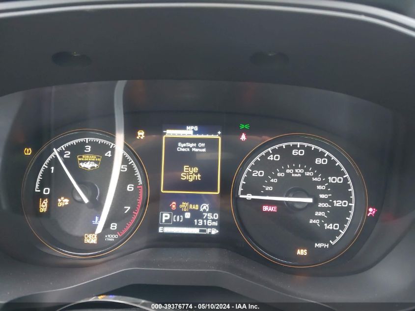 2024 Subaru Forester Wilderness VIN: JF2SKAJC3RH432034 Lot: 39376774