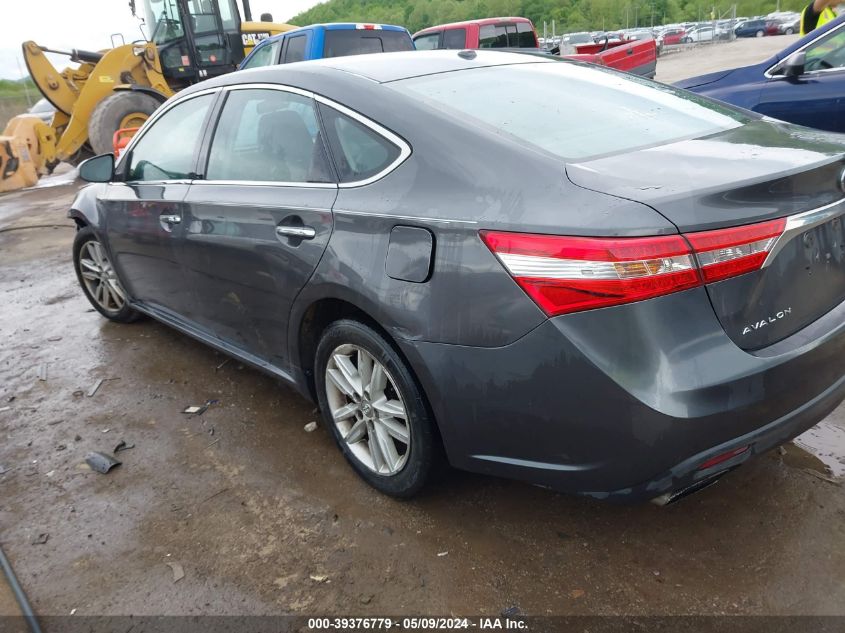 2015 Toyota Avalon Xle VIN: 4T1BK1EBXFU143280 Lot: 39376779