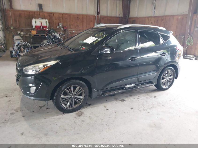 2014 Hyundai Tucson Se VIN: KM8JUCAG8EU847365 Lot: 39376784