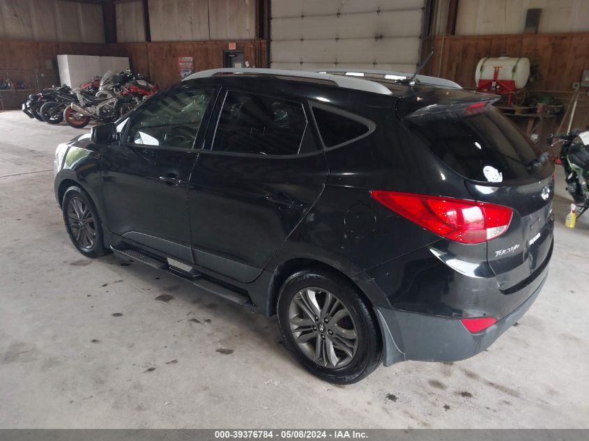 2014 Hyundai Tucson Se VIN: KM8JUCAG8EU847365 Lot: 39376784