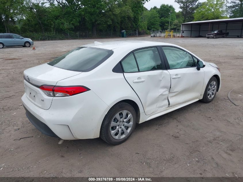 2023 Toyota Corolla Le VIN: JTDB4MEEXPJ009351 Lot: 39376789